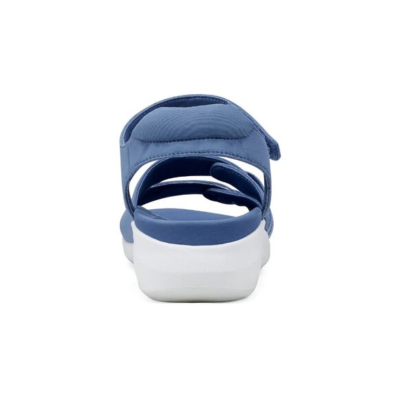 Easy Spirit Weber Women’s Sporty Sandals Light Wedge Comfort Walking Blue 7.5 - Picture 4 of 5